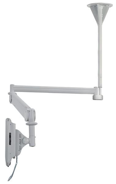 Holder NEWSTAR FPMA-HAC100HC (. 10 - 32 max 12kg ceiling mount operable swiveling holder gray F
