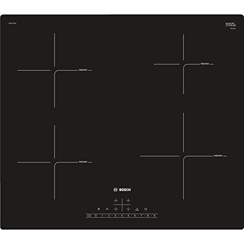 Plate BOSCH PUE611FB1E (4 champs, la couleur noire)