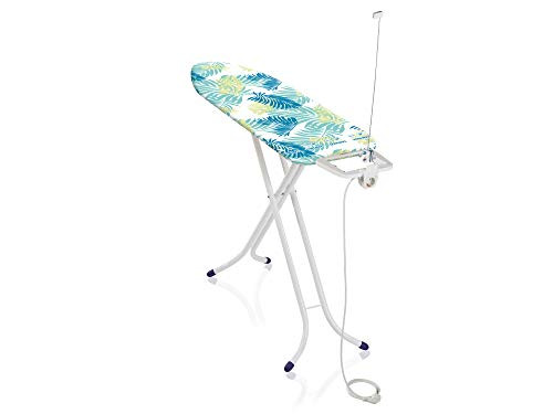 Leifheit Ironing Board Air M Compact Plus Jungle ultralight board Steam iron table for best results in a short time for steam irons