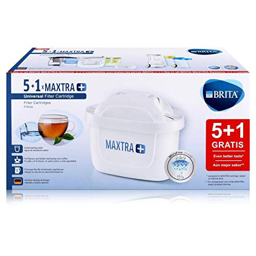 Brita Maxtra PLUS filter cartridge 5 + 1 White