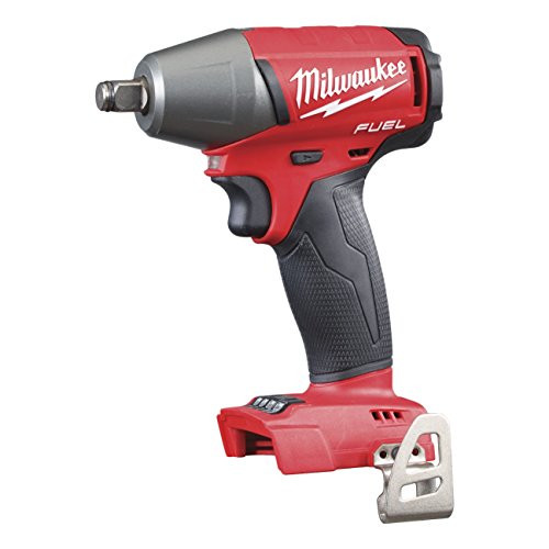 Milwaukee cordless impact wrench with circlip M18FIWF12 2 inches square, 18 volts 1