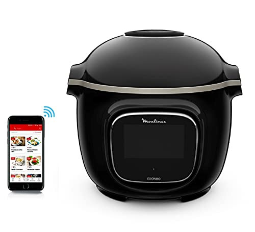 Moulinex Cookeo Touch Multi Cooker Pressure Touch Connect WiFi Black intelligent