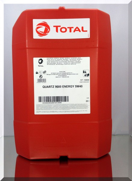 Totale Quartz 9000 Energy 5W-40 20 litri