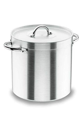 LACOR 20145 High stock pot with lid 45 cm silver