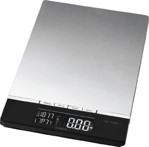 Scale kitchen scale Boman CB KW 1421 (Inox Color Black Color)