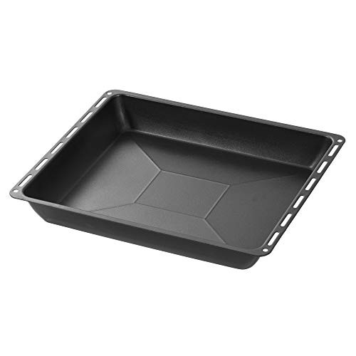 ICQN baking sheet with non-stick coating 45.5 x 37.5 x 6 cm scratch-resistant Rosfrei extra depth drip pan for oven and oven
