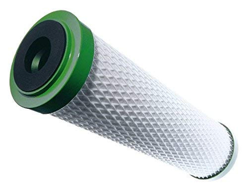 cartuccia filtrante del filtro dell'acqua carbonite bianco Filtro monoblocco carbone attivo verde