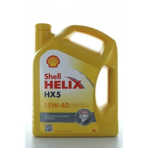 Shell Helix HX5 15W-40 5 liters