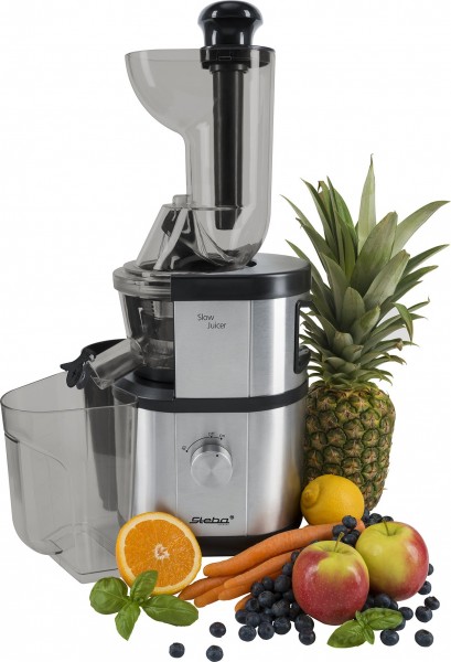 Juicer slow for fruits and vegetables Steba E (steel colored 400W) 400