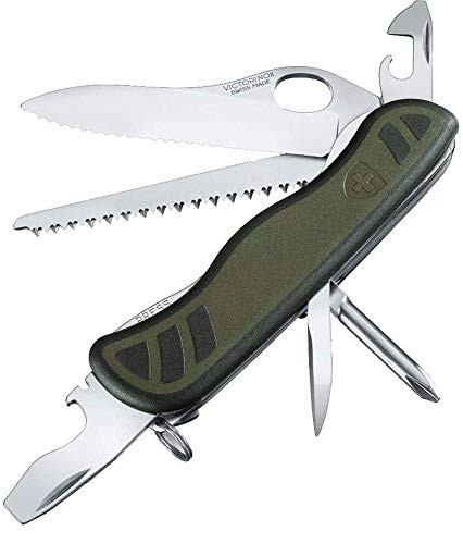 Victorinox pocket knife Swiss Soldier Knife 08 10 functions Large one-hand locking blade