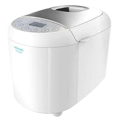 Cecotec Pain & Co 1000 Délicieux machine à pain 19 programmes 15 heures lave-vaisselle programmable 1 kg