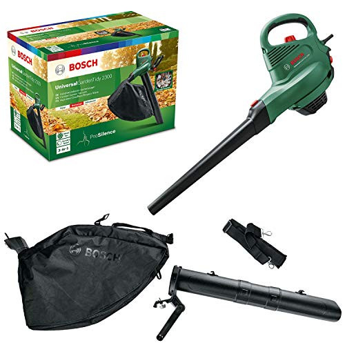 Bosch electric leaf vacuum collection bag 45 l stepless speed setting blower UniversalGardenTidy 2300 2300 W