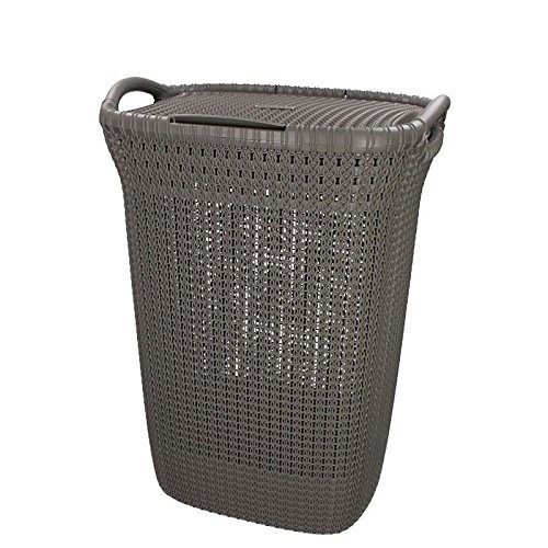Basket CURVER Knit 228410 (57 l 1 chamber brown gray color)