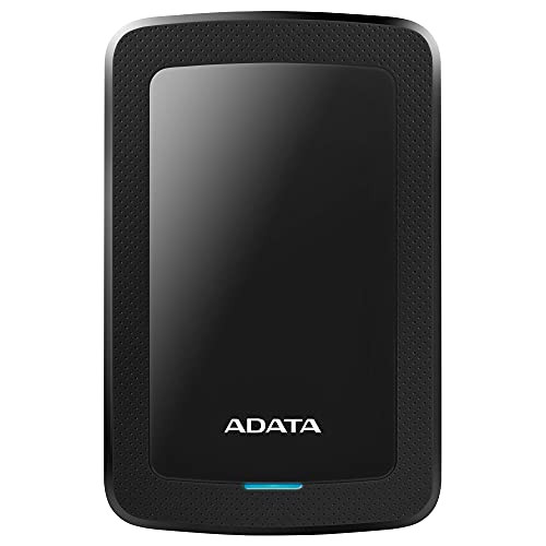 ADATA HV300 - 1 TB Negro de 1 TB de disco duro externo con USB 3.2 Gén.1