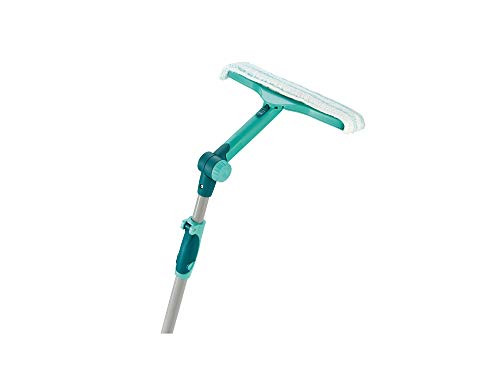 Leifheit 51120 Window cleaner 28 cm stainless steel, Turquoise