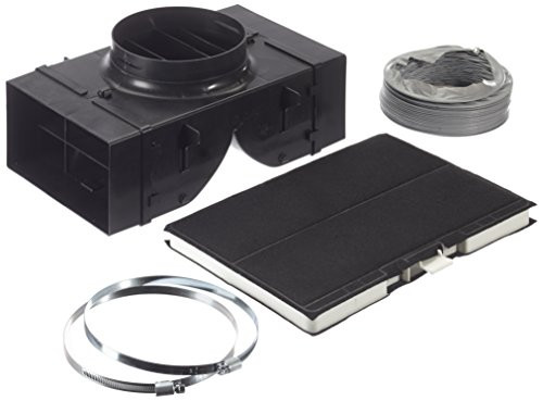 Accessori Bosch DHZ5345 per cappe da cucina per la modalità di ricircolo Filtro ai carboni attivi standard Umluftset