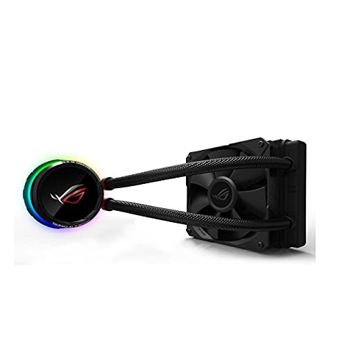 ASUS ROG Ryuo 120 All-in-One CPU water cooling 1.77 inch OLED display ROG 120 mm fan Aura Sync RGB