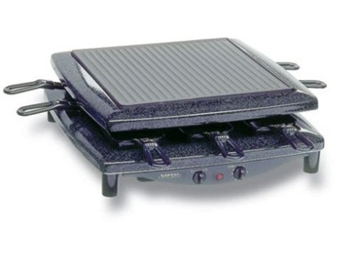 SPRINT RC 2.1 Raclette 8 vaschette Funzione grill con cavo Nero - RC 2.1 - 1450 W