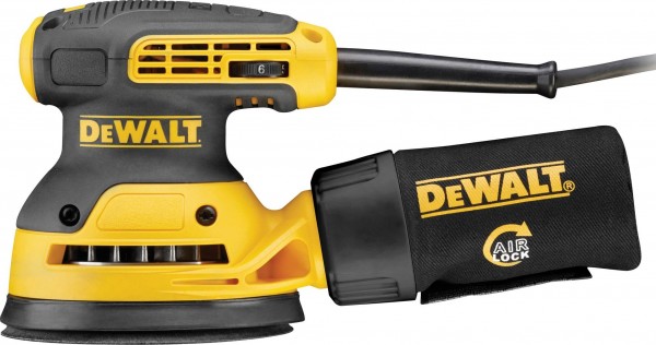 Dewalt Sander 280W 125mm with the upper handle DWE6423