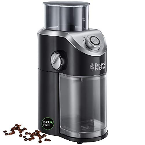 Russell Hobbs coffee grinder Classics electrically variable Mahlgradeinstellungen for coffee beans quality burr grinder