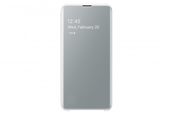 Samsung Clearview cubrir S10e Blanca