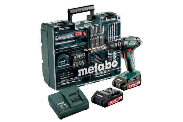 Metabo 18 volt cordless impact drill SB 18 Set Mobile workshop 602245880