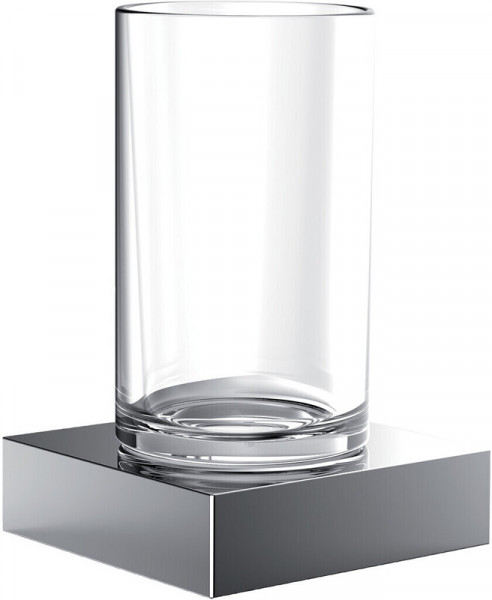 Emco Glashalter Liaison Kristallglas klar verchromt