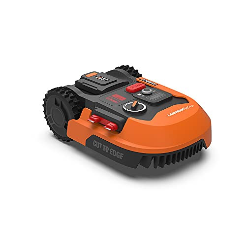 WORX Landroid PLUS WR167E Lawnmower for gardens up to 700 square meters with wireless Bluetooth and floating cutting deck