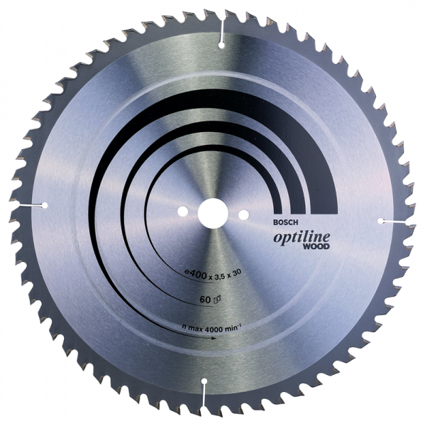 Disc for wood Bosch Optiline Wood 2608640675 metal 400 mm