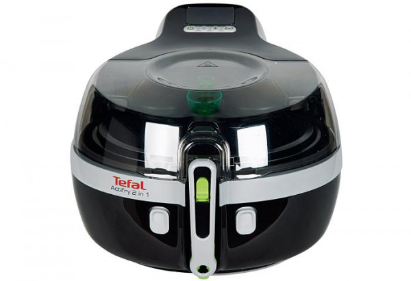 Tefal Fryer YV 9601 with hot air black silver