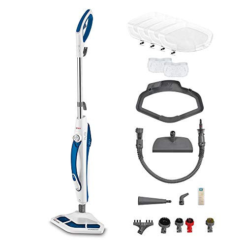 Polti Vaporetto SV460_Double steam cleaner kills and removes 99.9% * of the viruses and bacteria germs dual function with portable steam cleaner