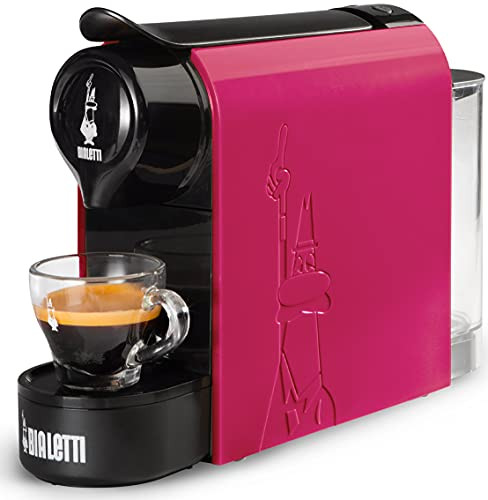 Bialetti Gioia System Bialetti la Caffè d'Italia superkompakt Espressomaschine für Kapseln aus Alumi