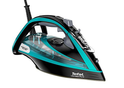 Tefal steam iron FV9844 Ultimate Pure Micro-Calc filter Durilium Airglide Autoclean soleplate 3200 W