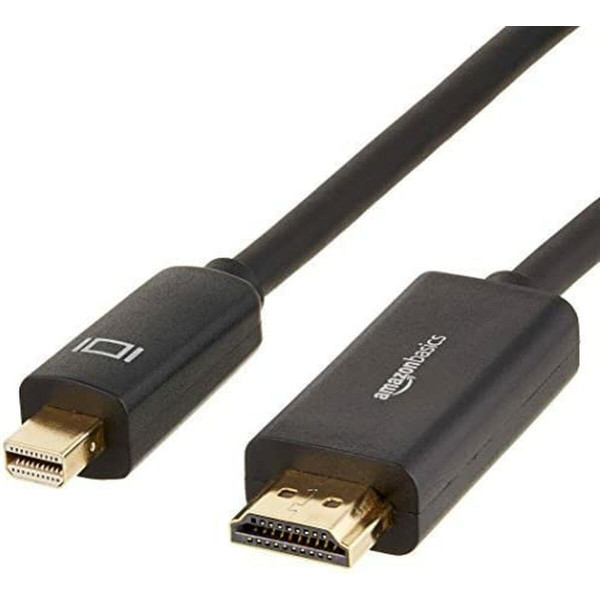 DisplayPort-Kabel zu HDMI Amazon Basics AZDPHD03 0,9 m Schwarz Neu A