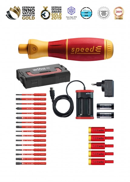 Wiha VDE screwdriver E-speedé electric Set 3