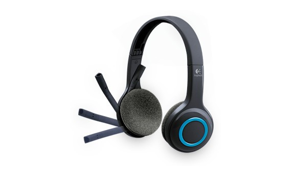 Headphones with Microphone Logitech 981-000342 H6 (black color