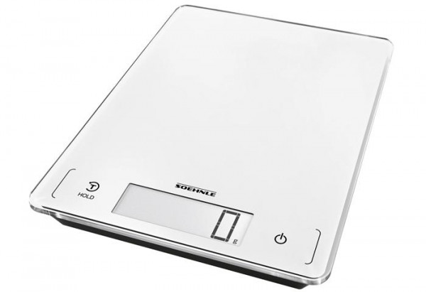 balanza de cocina SOEHNLE Página Profi blanco capacidad de carga de 20 kg 300 digitales