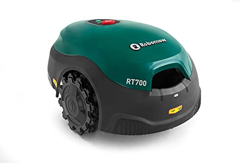 Robomow RT700 Robot Tondeuse à 4,3 Ah robot de pelouse de la largeur de coupe de 18 cm pour les zones jusqu'à 700 mètres carrés