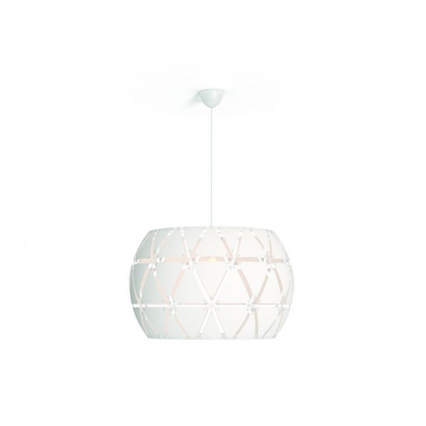 Philips myLiving lumière pendentif bois de santal 4091831PN 1x60W 80cm blanc