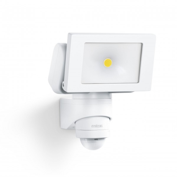 Steinel proyector reflector 20W 4000K 1760lm IP44 con detector de movimiento y el crepúsculo LS blanco 150 LED