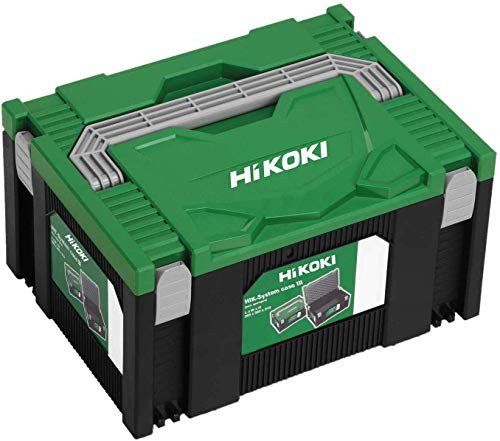 Hikoki HIT Sistema Caso III Hikoki estuche Negro Verde 295x395x210 mm